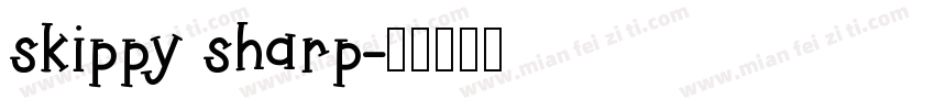 skippy sharp字体转换